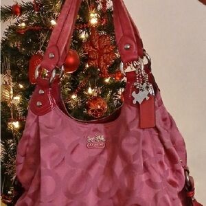 Coach Fuchsia Shoulder Bag